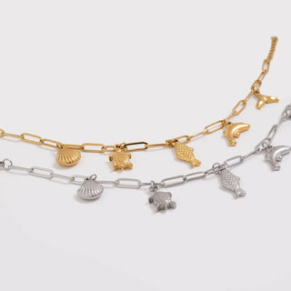 Sea Vacation Charm Bracelet