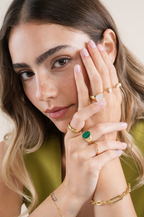 Malachite Signet Ring