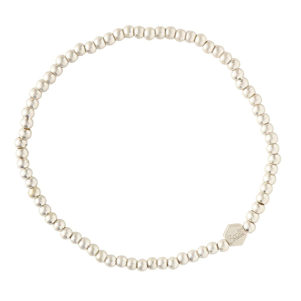 Silver Mini Stacking Bracelet