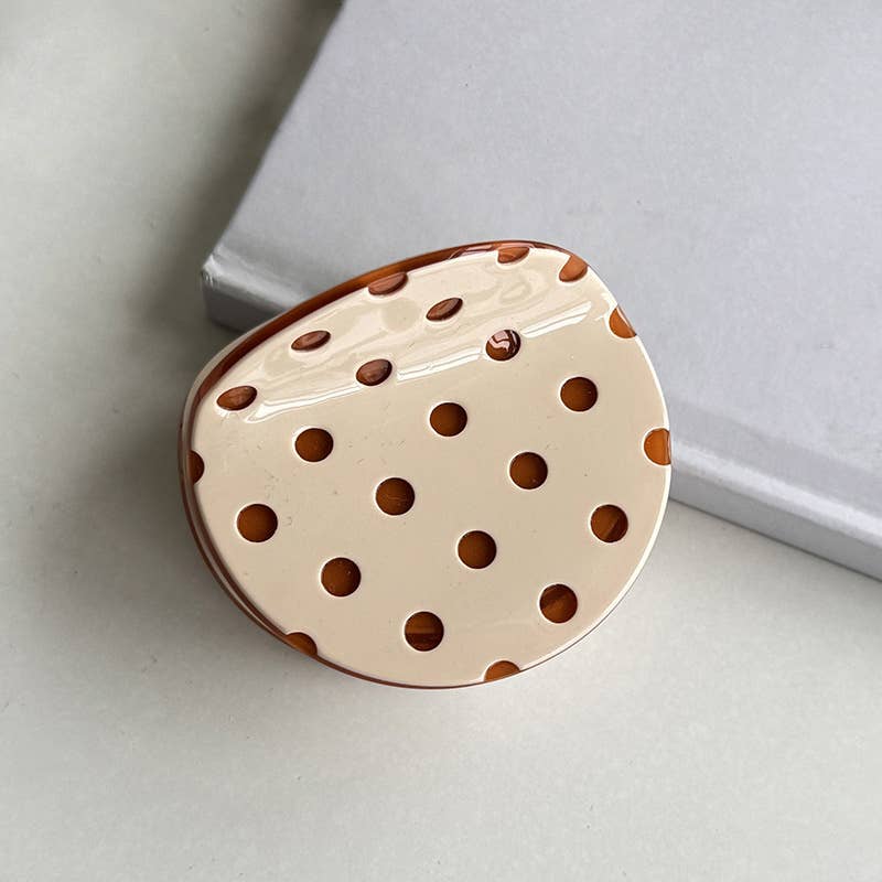 Round Polka Dot Clip