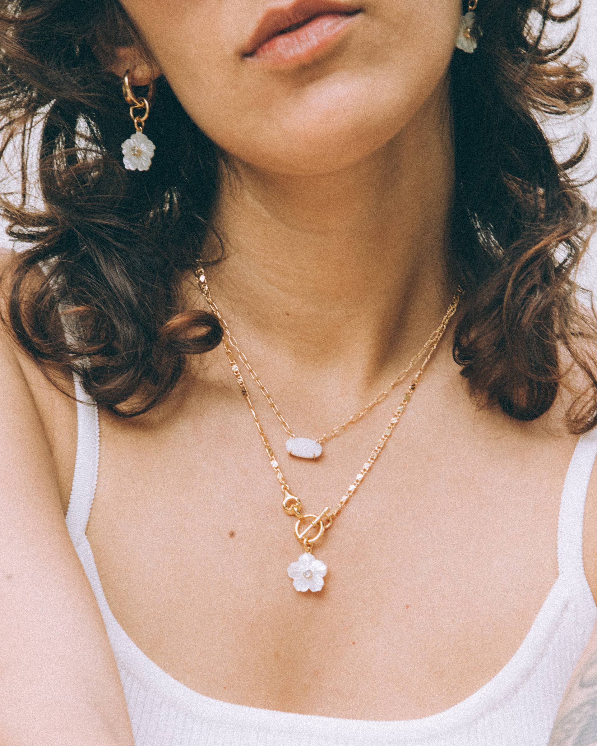 Tulum Flora Toggle Necklace