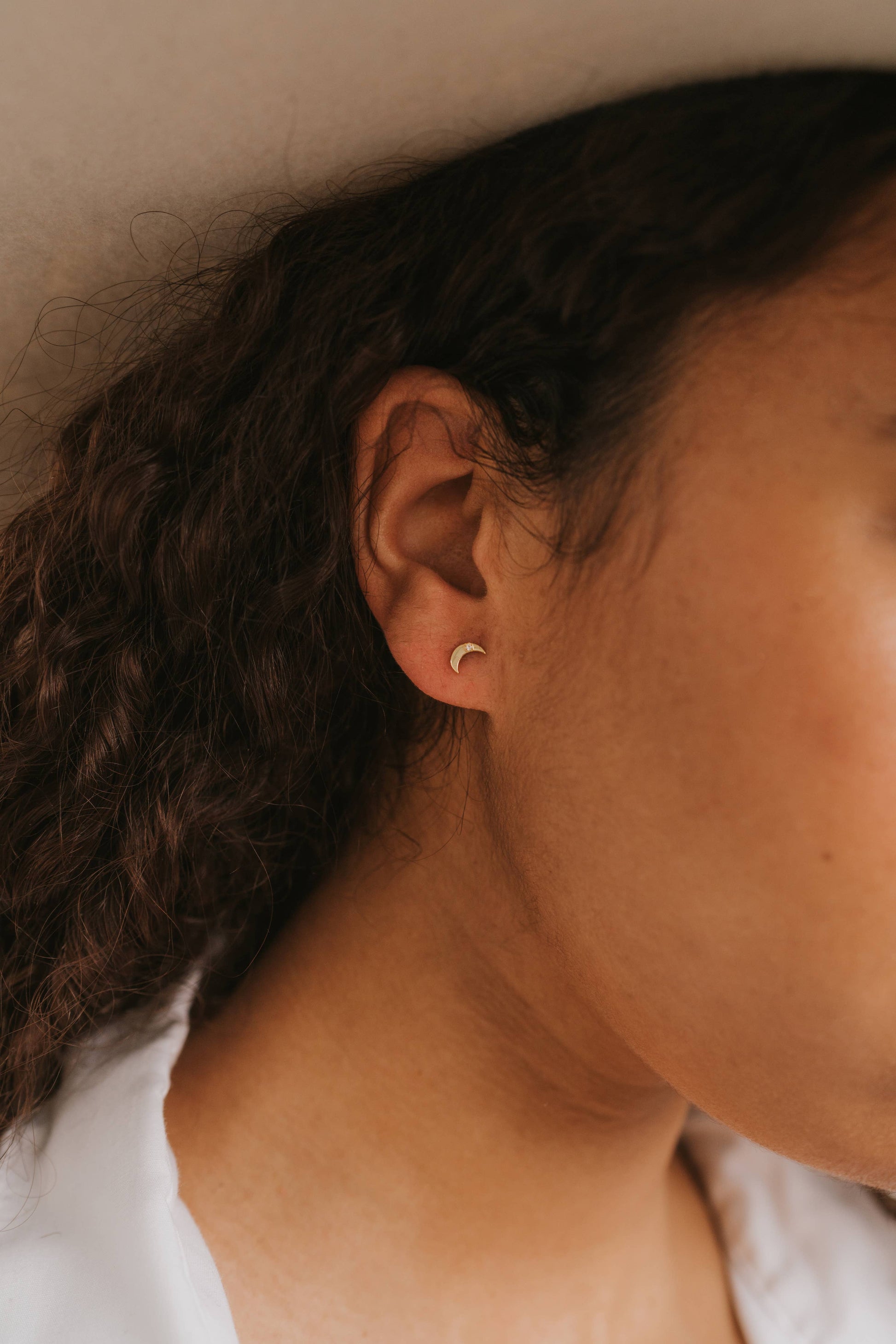 Sun and Moon Studs