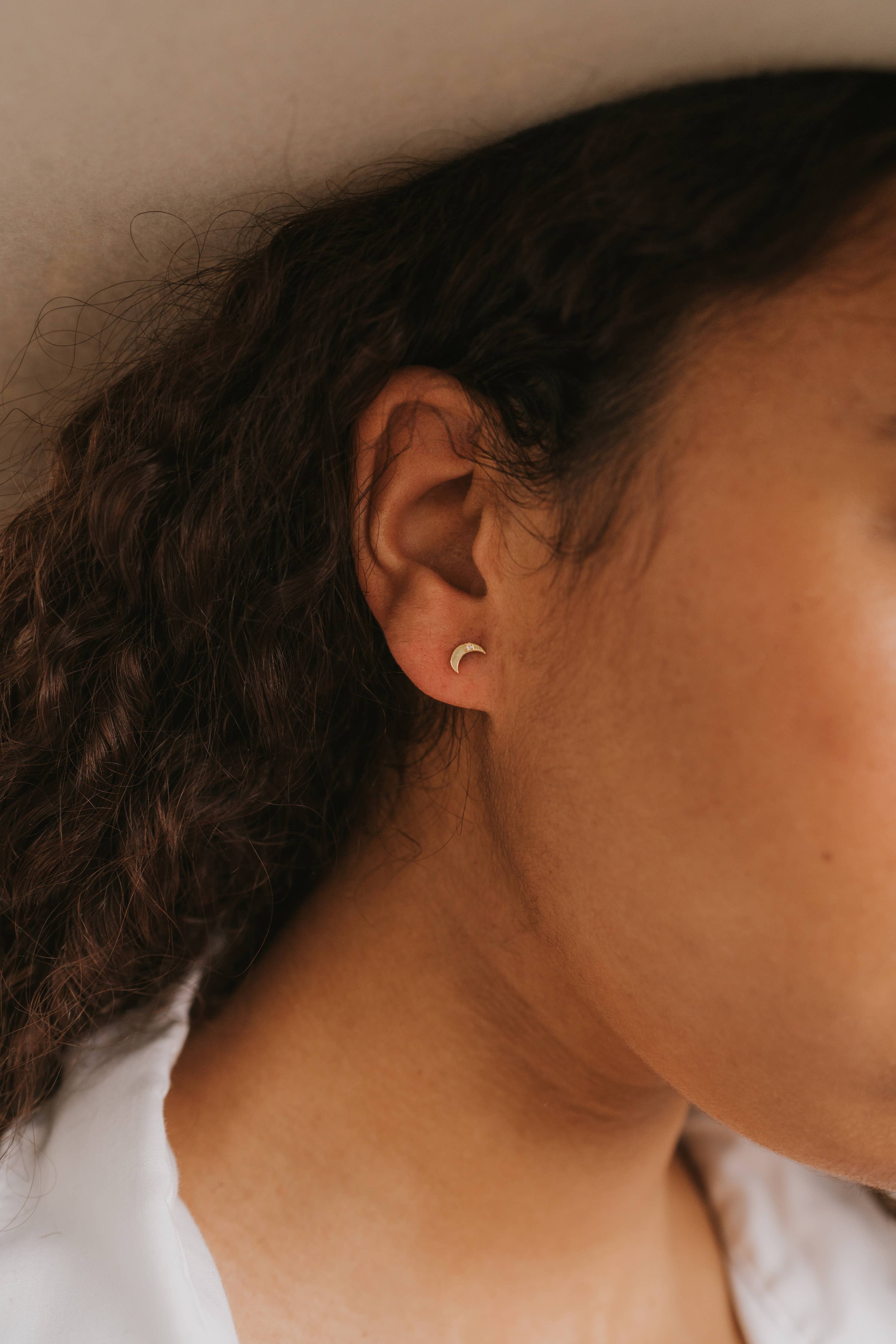Sun and Moon Studs