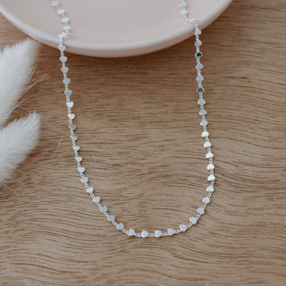 Row Of Hearts Necklace