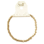 Gold Mixed Beads Bracelet