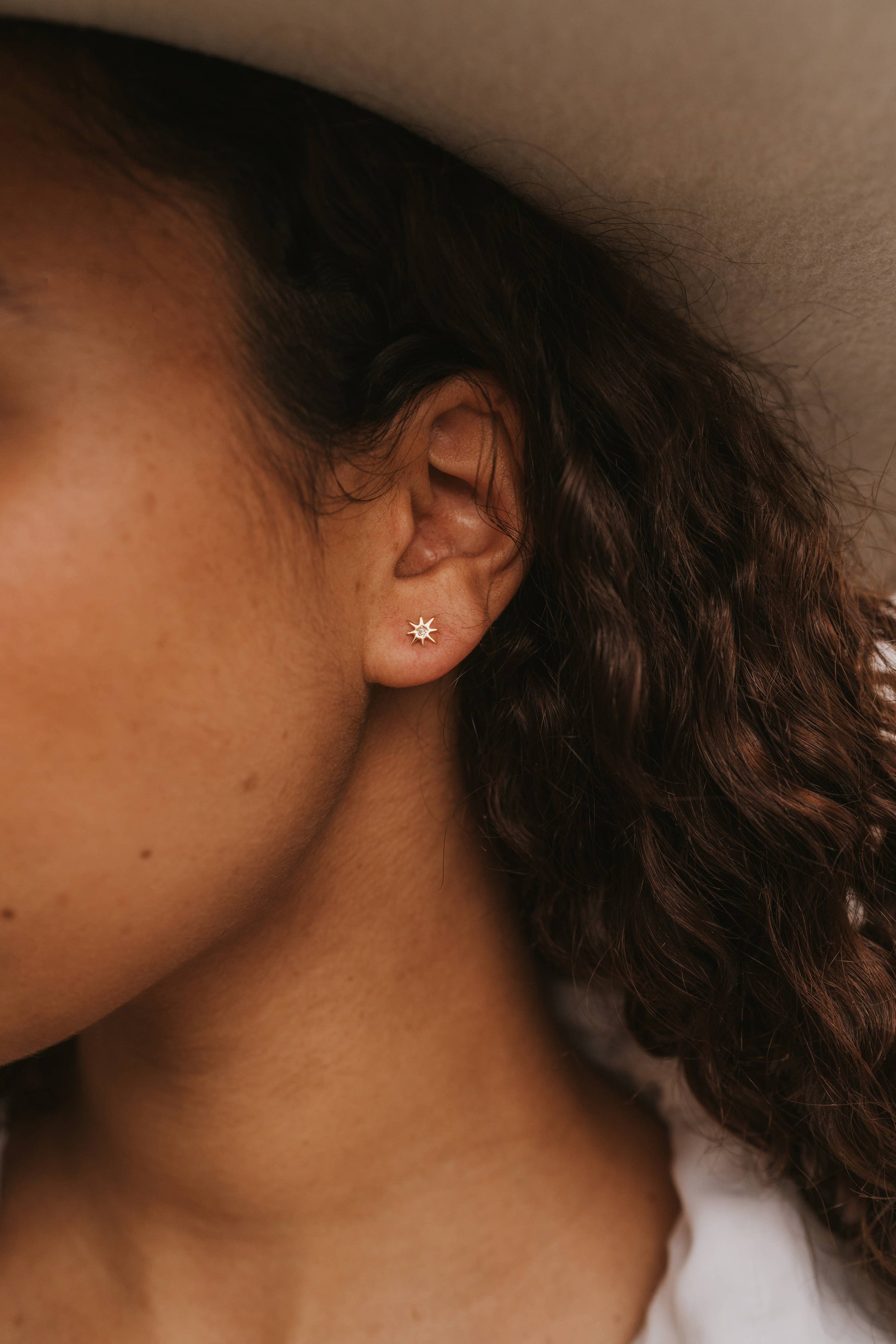 Sun and Moon Studs