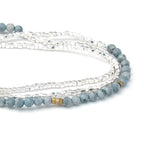 Blue Howlite Wrap