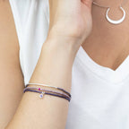 Purple Trio Bracelet