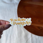 Radiate Positivity Text Sticker