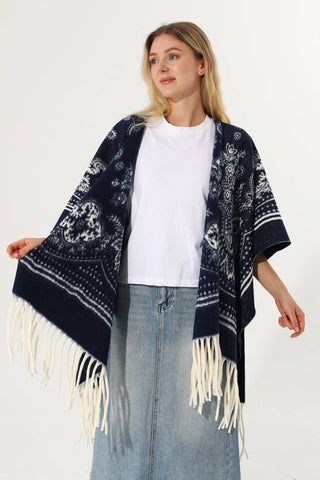 Paisley Poncho
