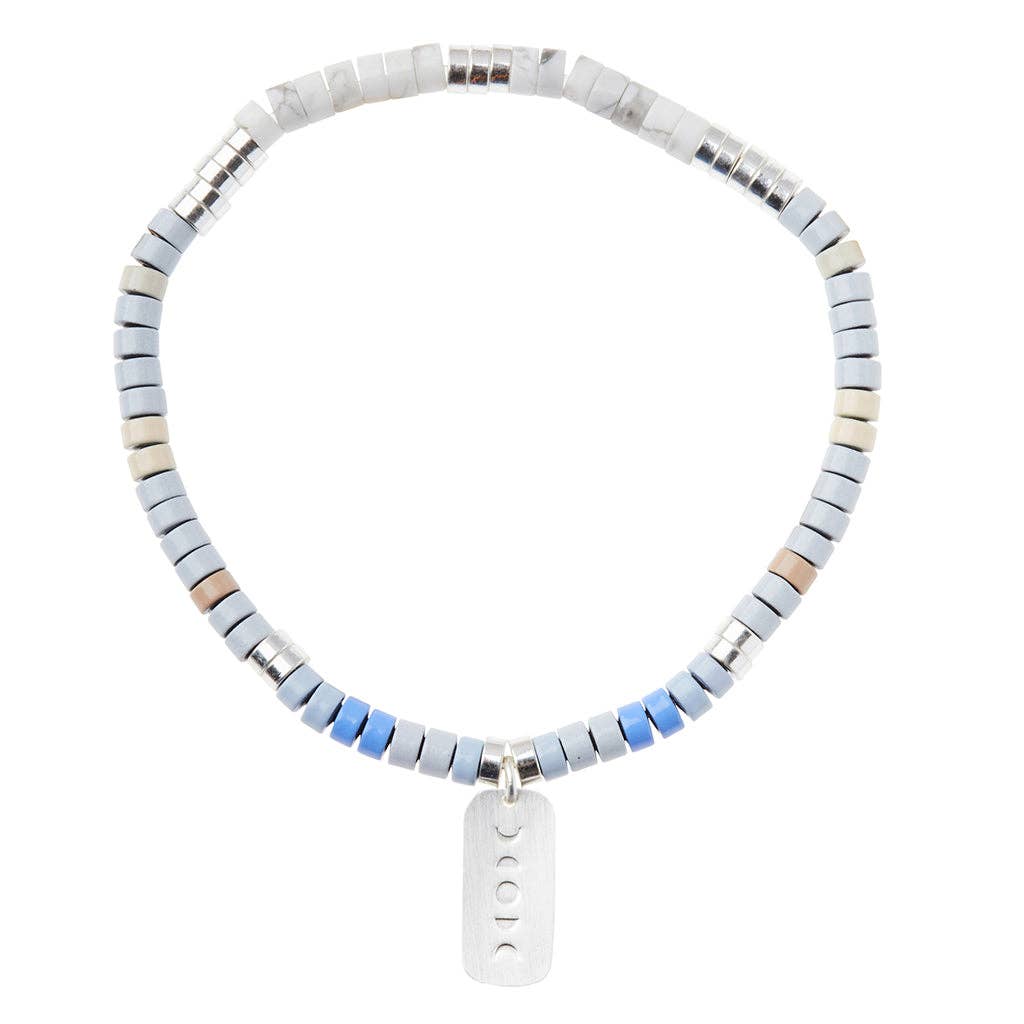 Howlite Charm Bracelet