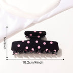 Polka Dot Claw Clip