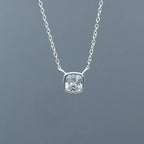 Square Bezel Necklace