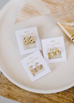 Gold Hoop Earrings