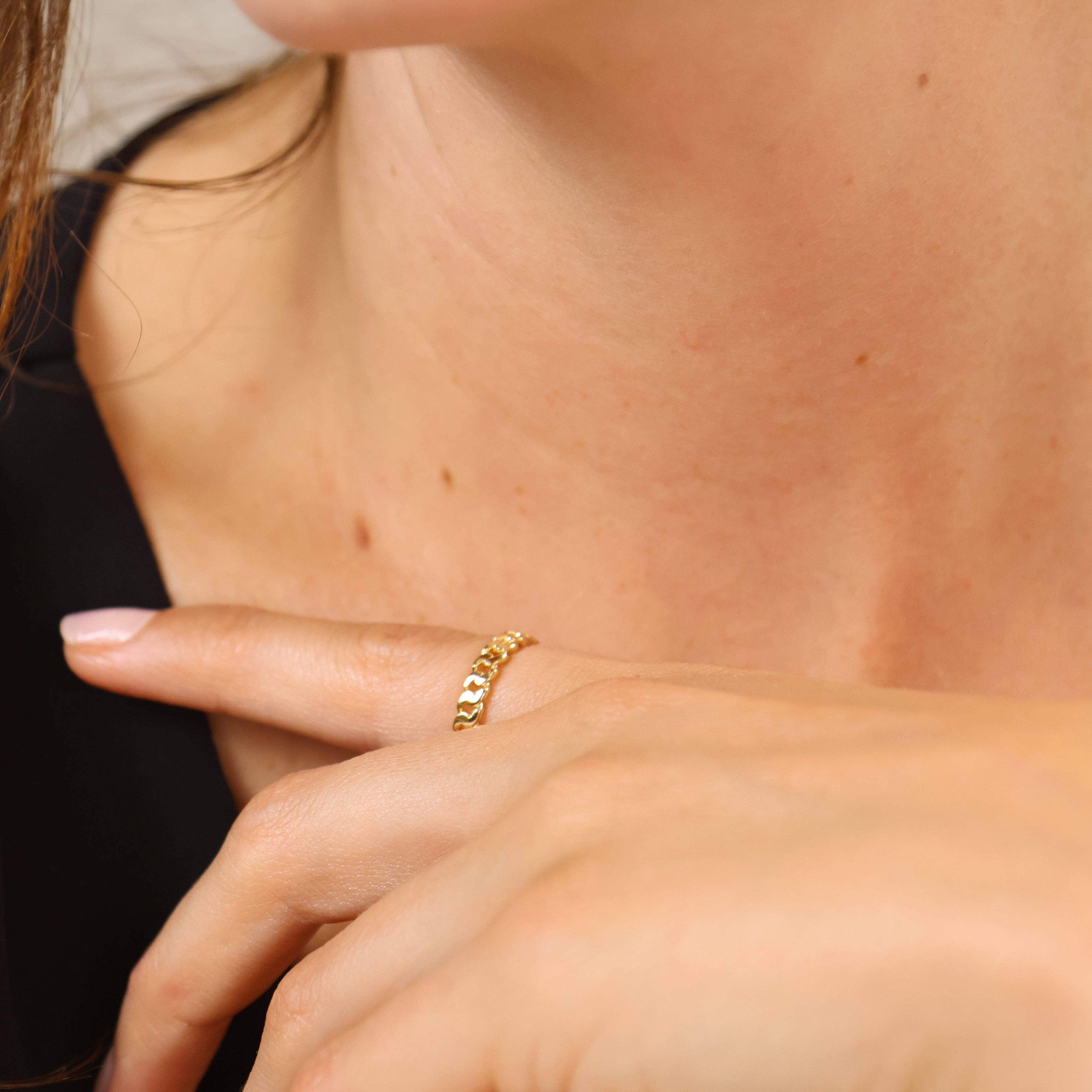 Cuban Chain Ring