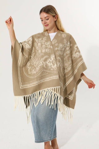 Paisley Poncho