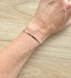 Thin Beaded Bracelets 