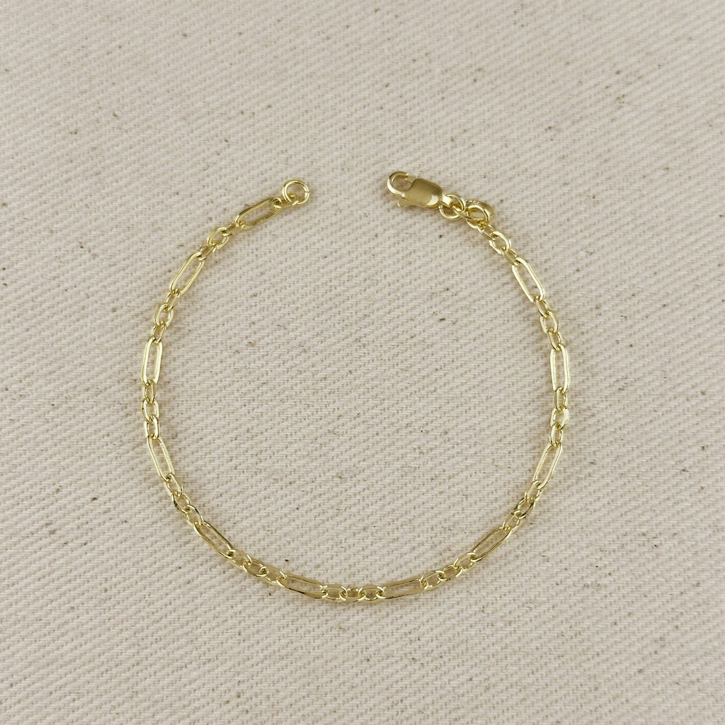 Alternate Paperclip Bracelet