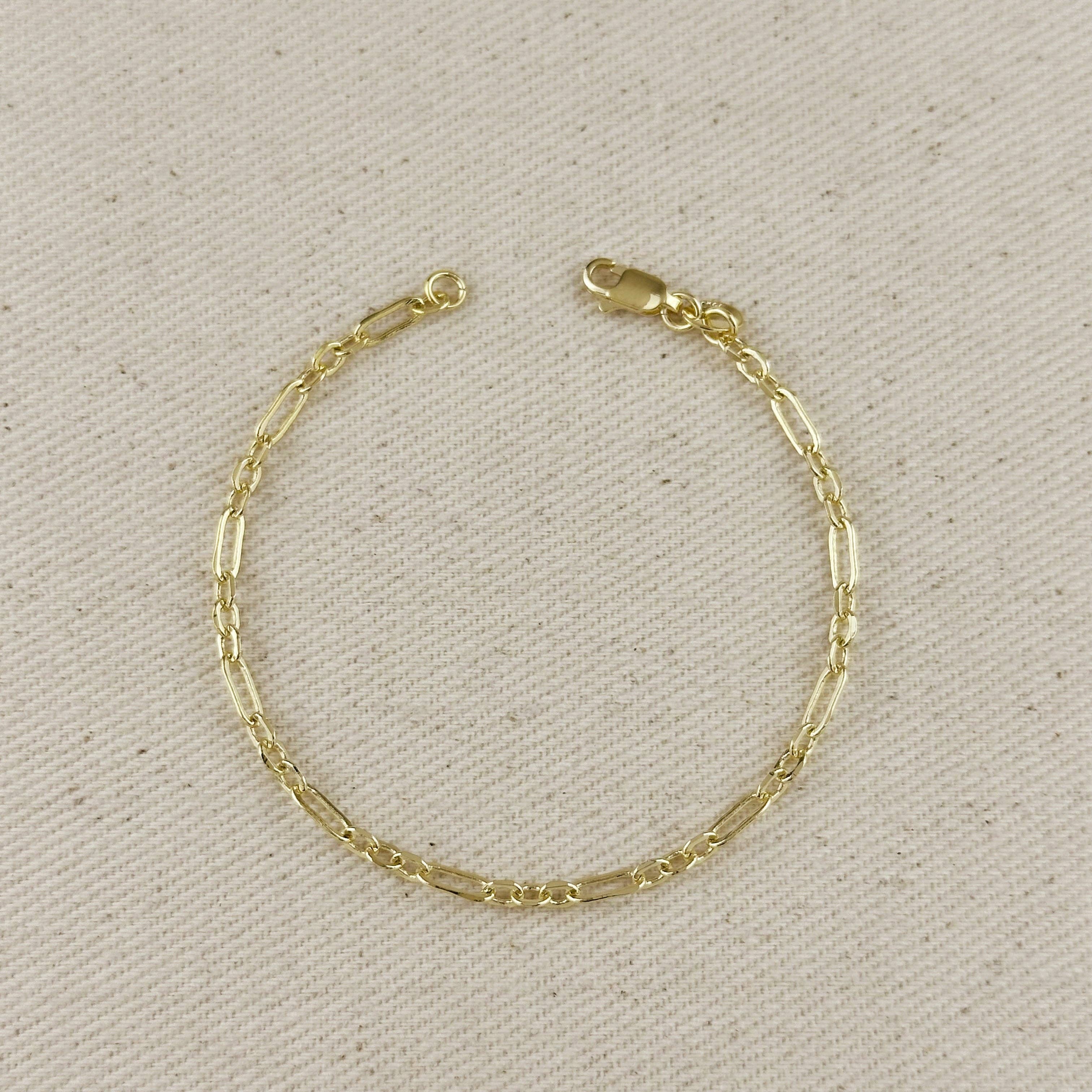 Alternate Paperclip Bracelet