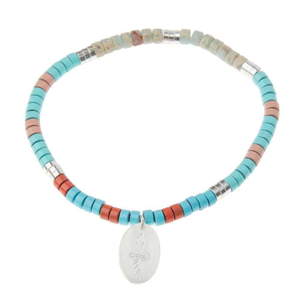 Aqua Terra Intention Charm Bracelet
