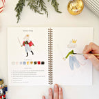 Nutcracker Watercolor Book