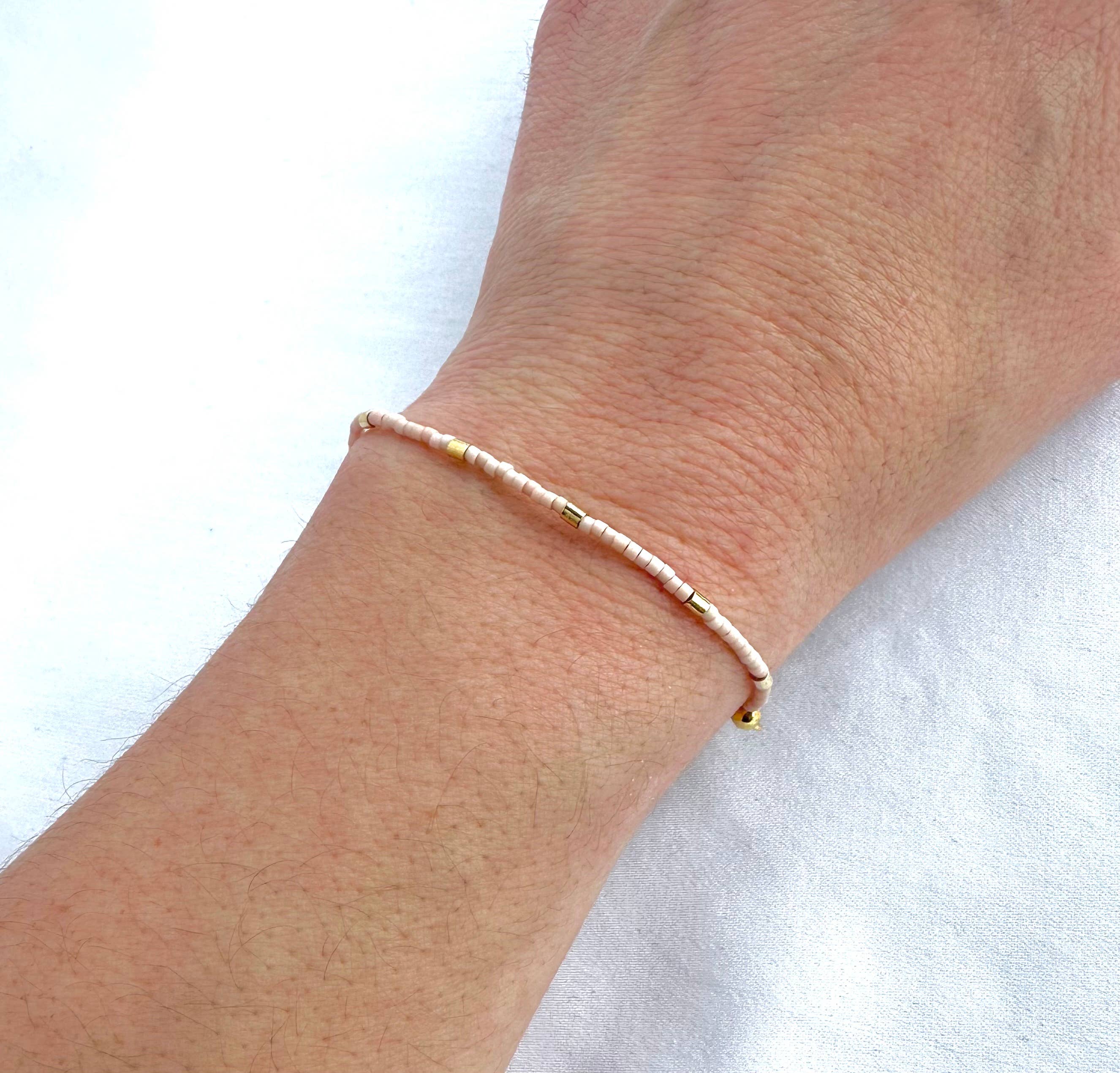 Colorful Gold Bar Bracelet