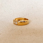 Cubic Zirconia Stone Ring