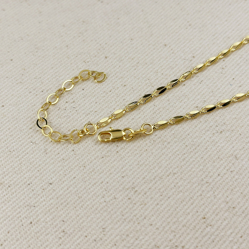 Gold Chain Layering Necklace