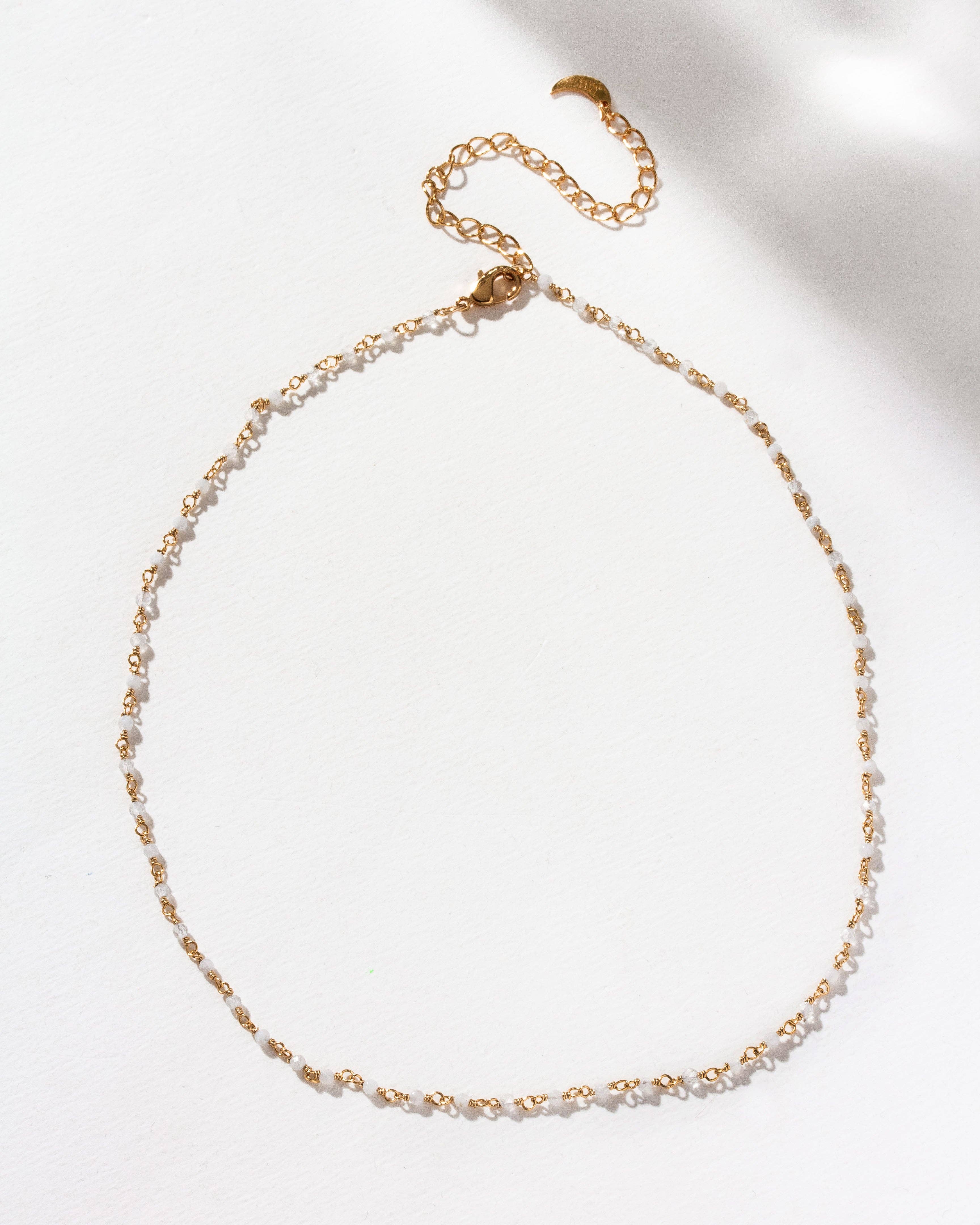 Draped In Gems Necklace