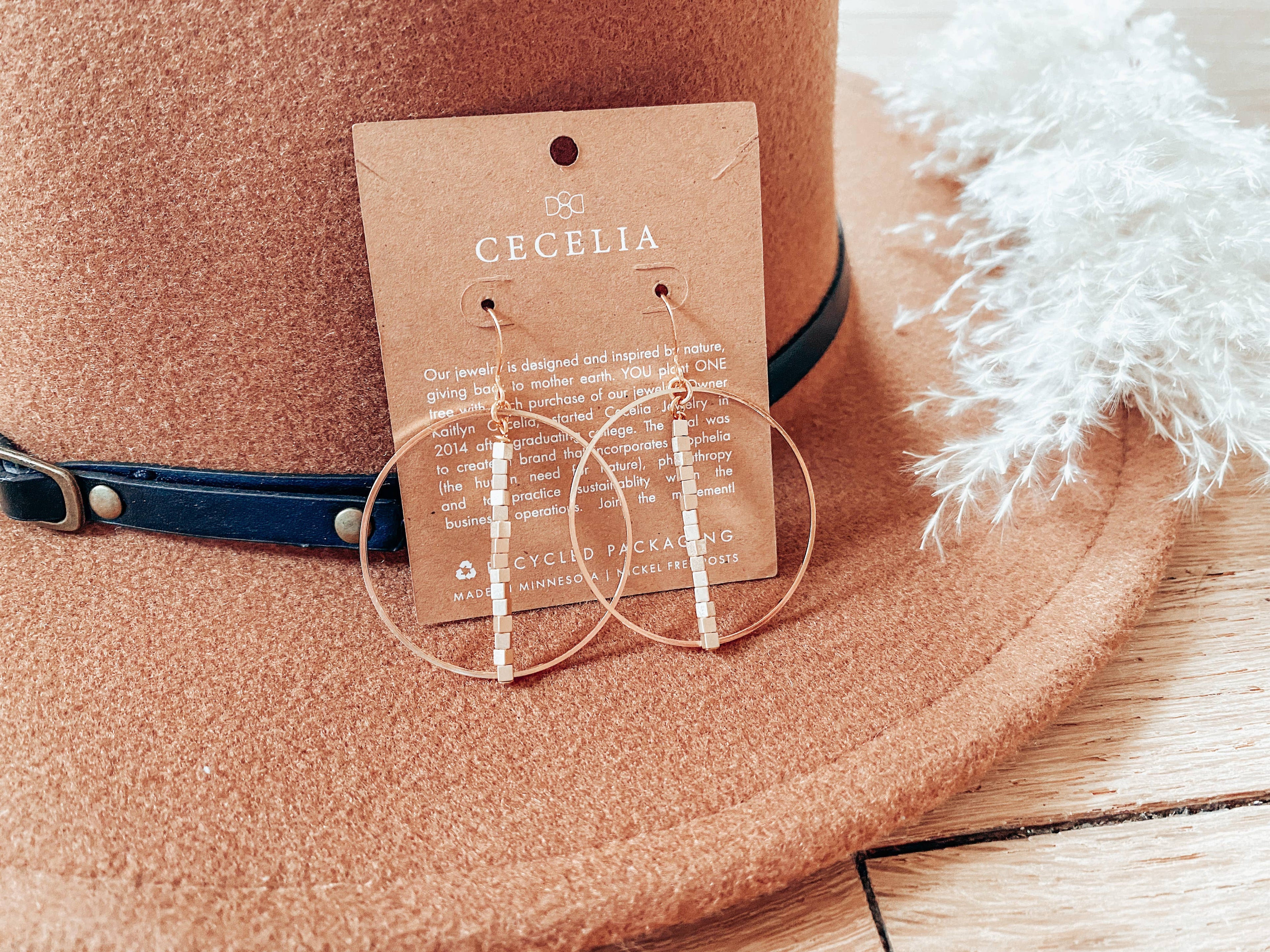 Pearl Hoop Earrings