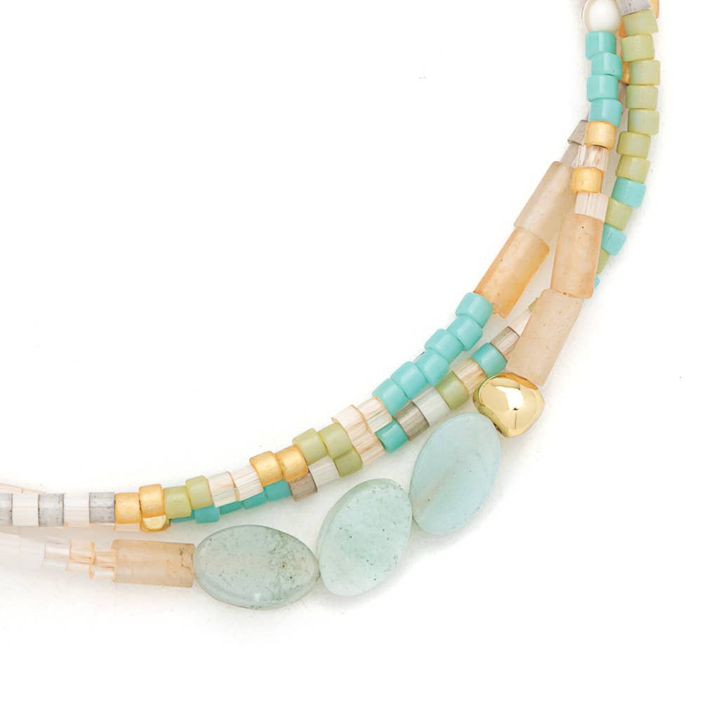 Courage Mixed Media Bracelet