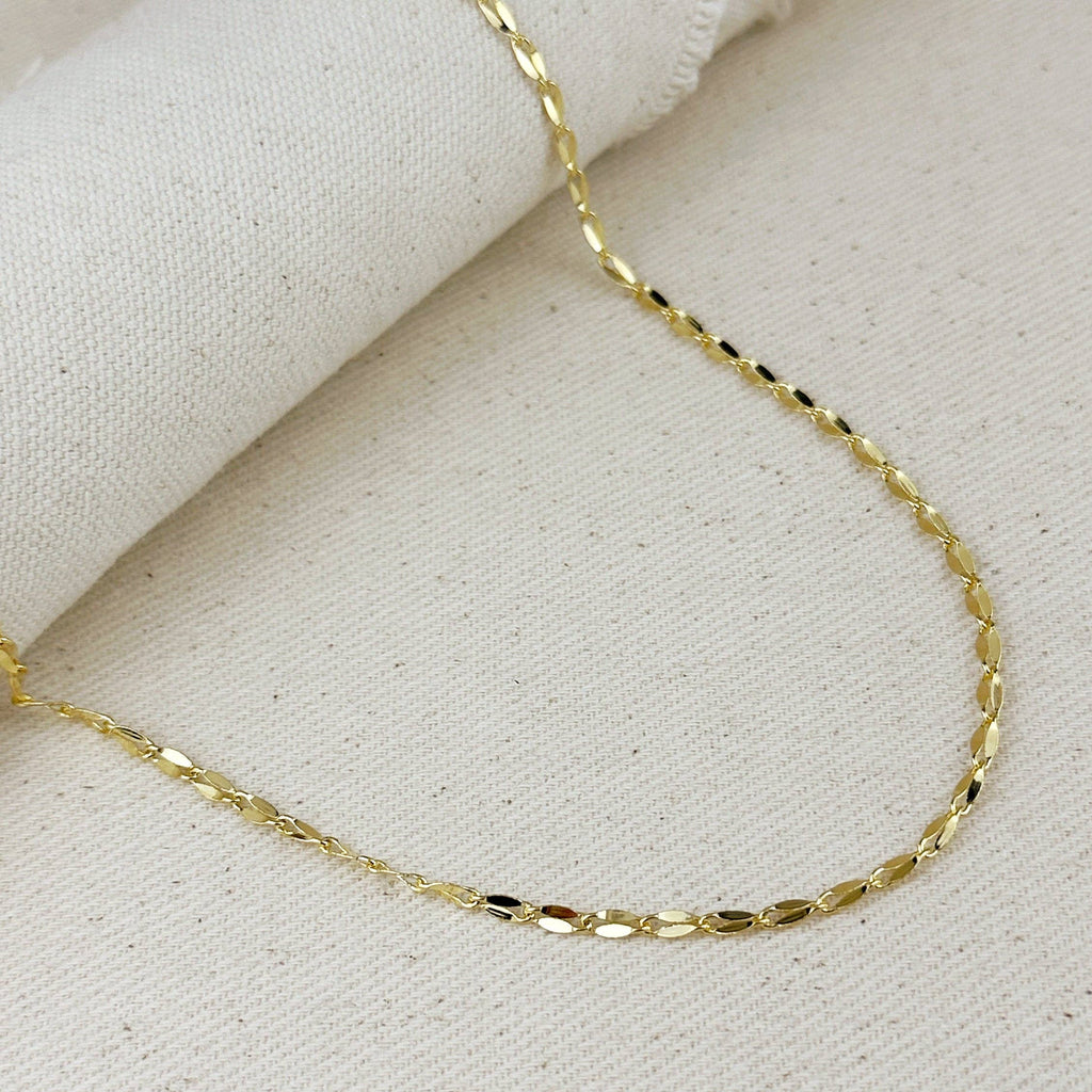 Gold Chain Layering Necklace