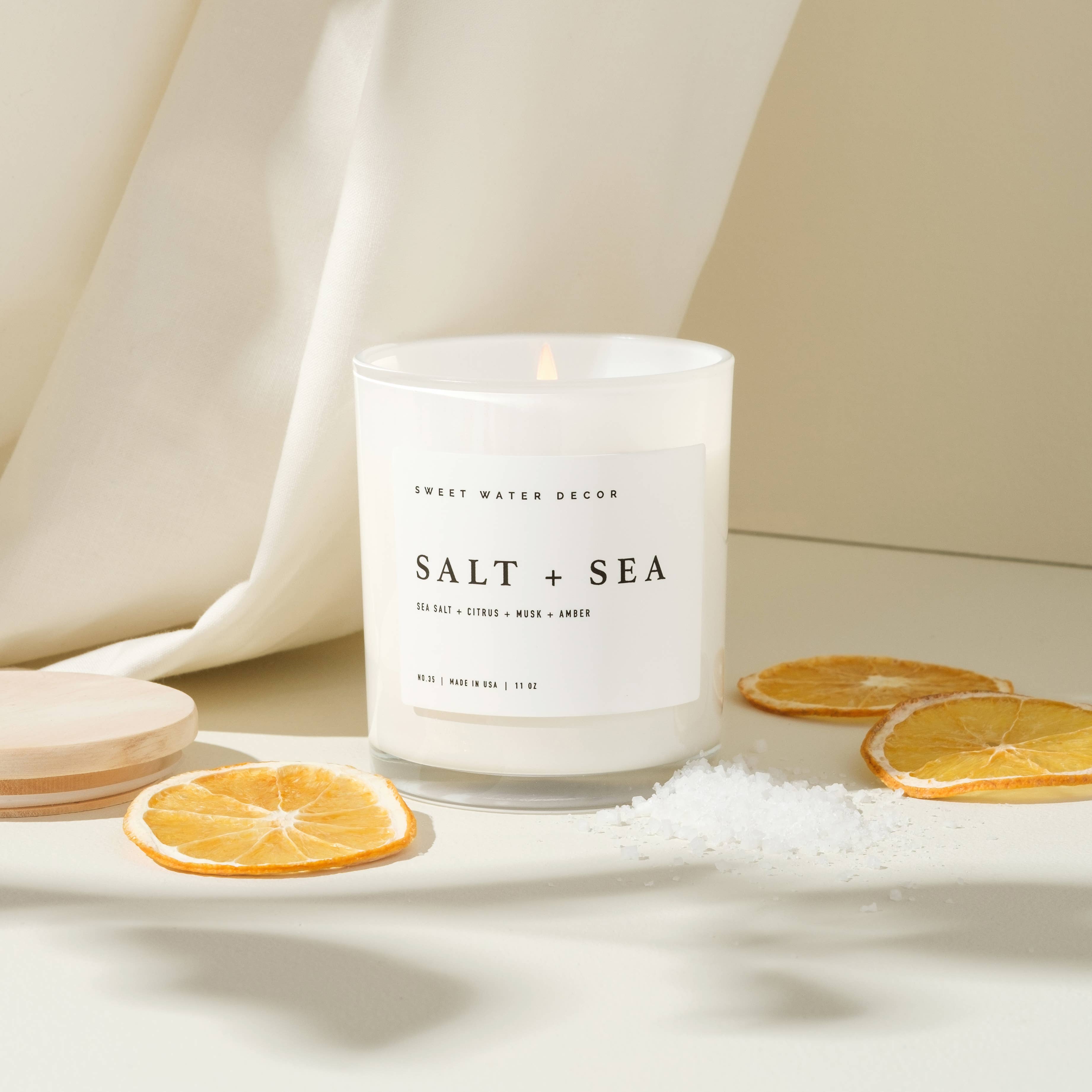 Salt and Sea Candle
