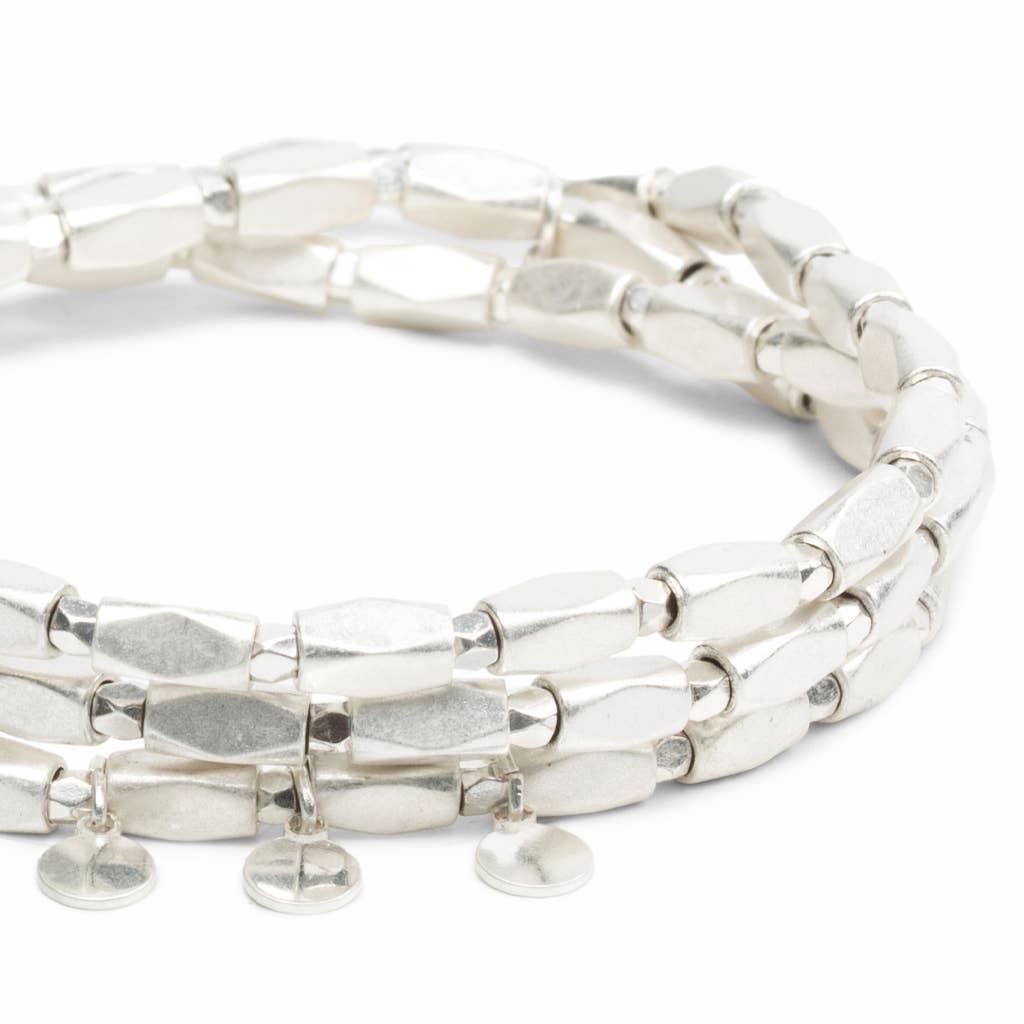 Silver Iconic Wrap