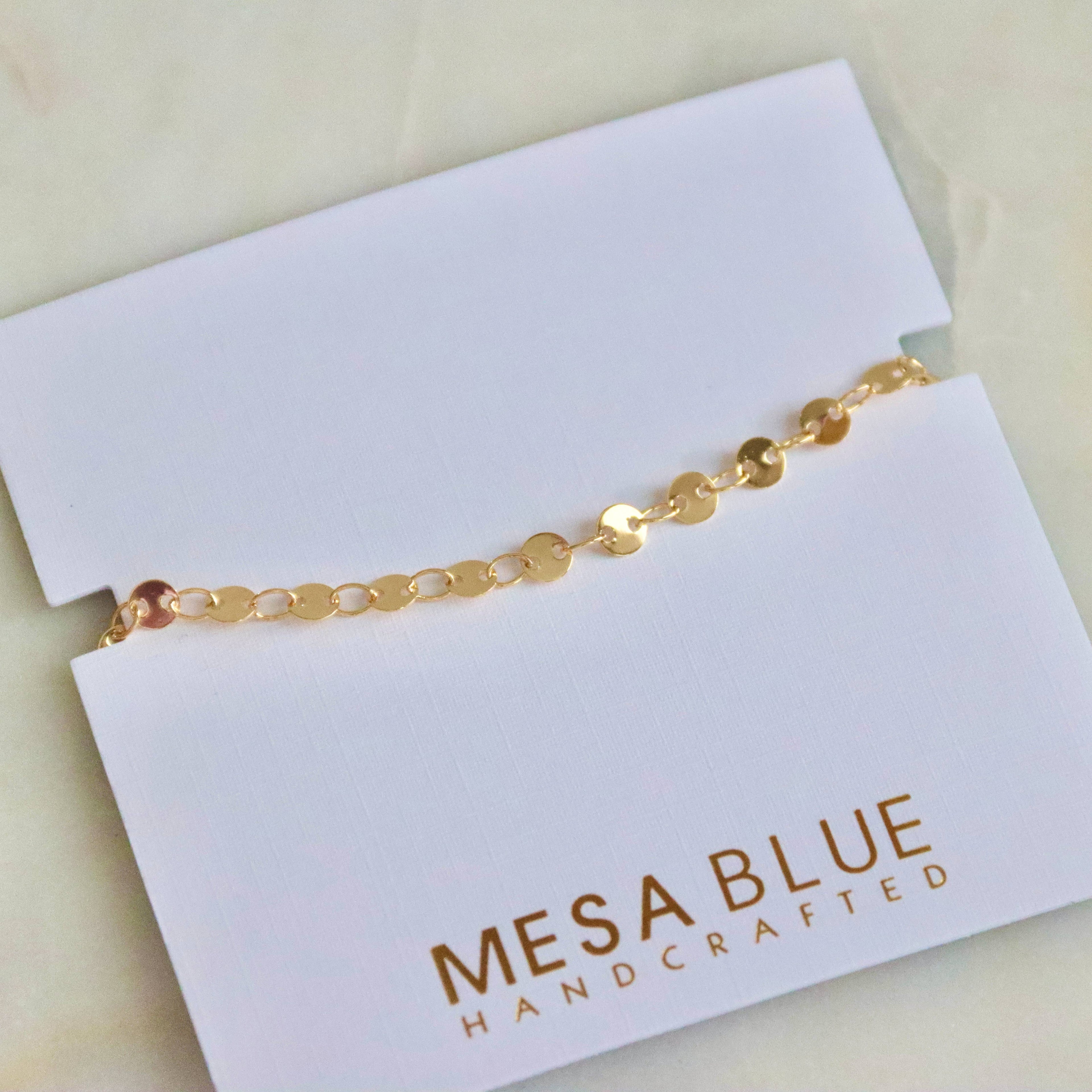 Coin Chain Bracelet