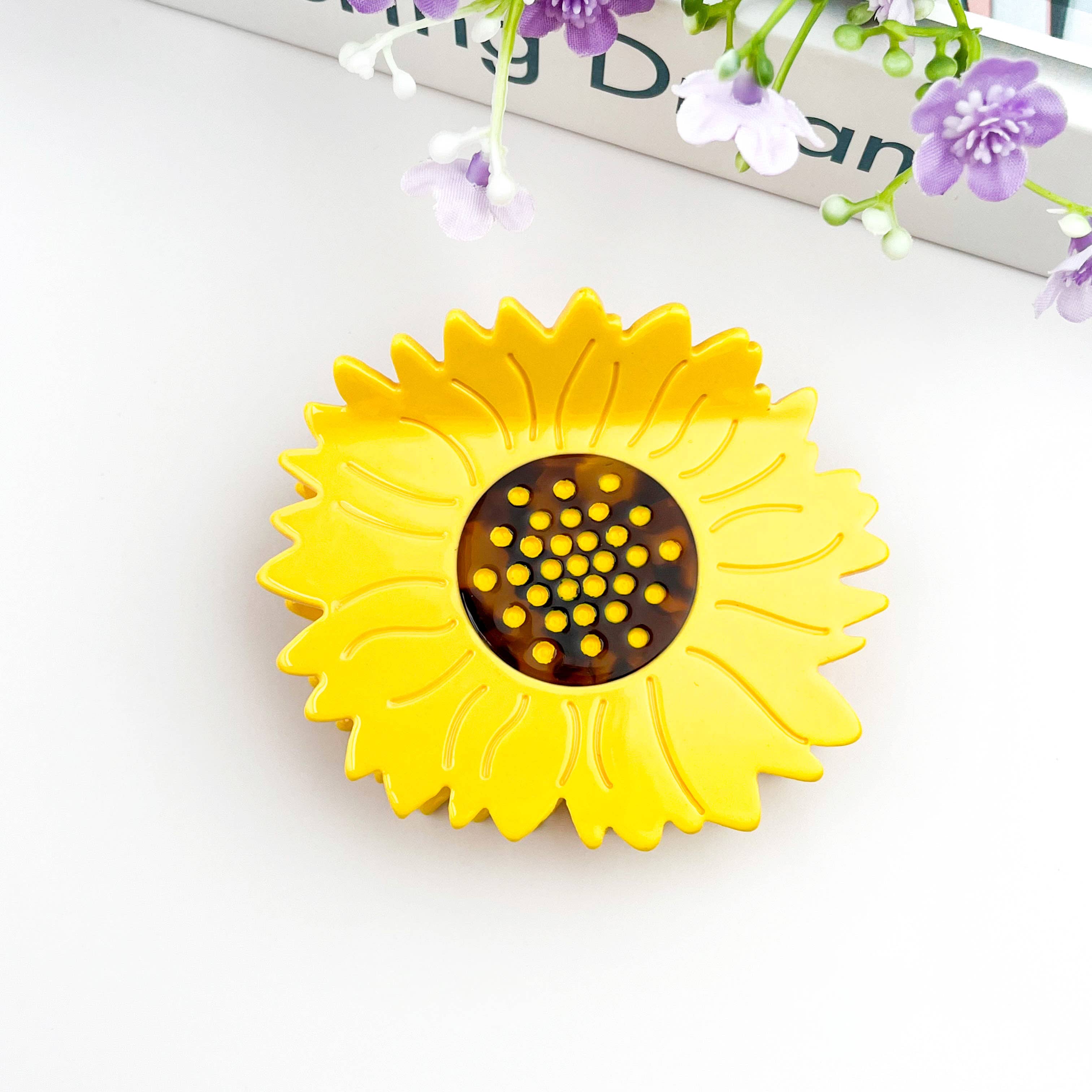 Sunflower Claw Clip