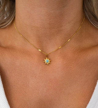 Turquoise Sun Choker