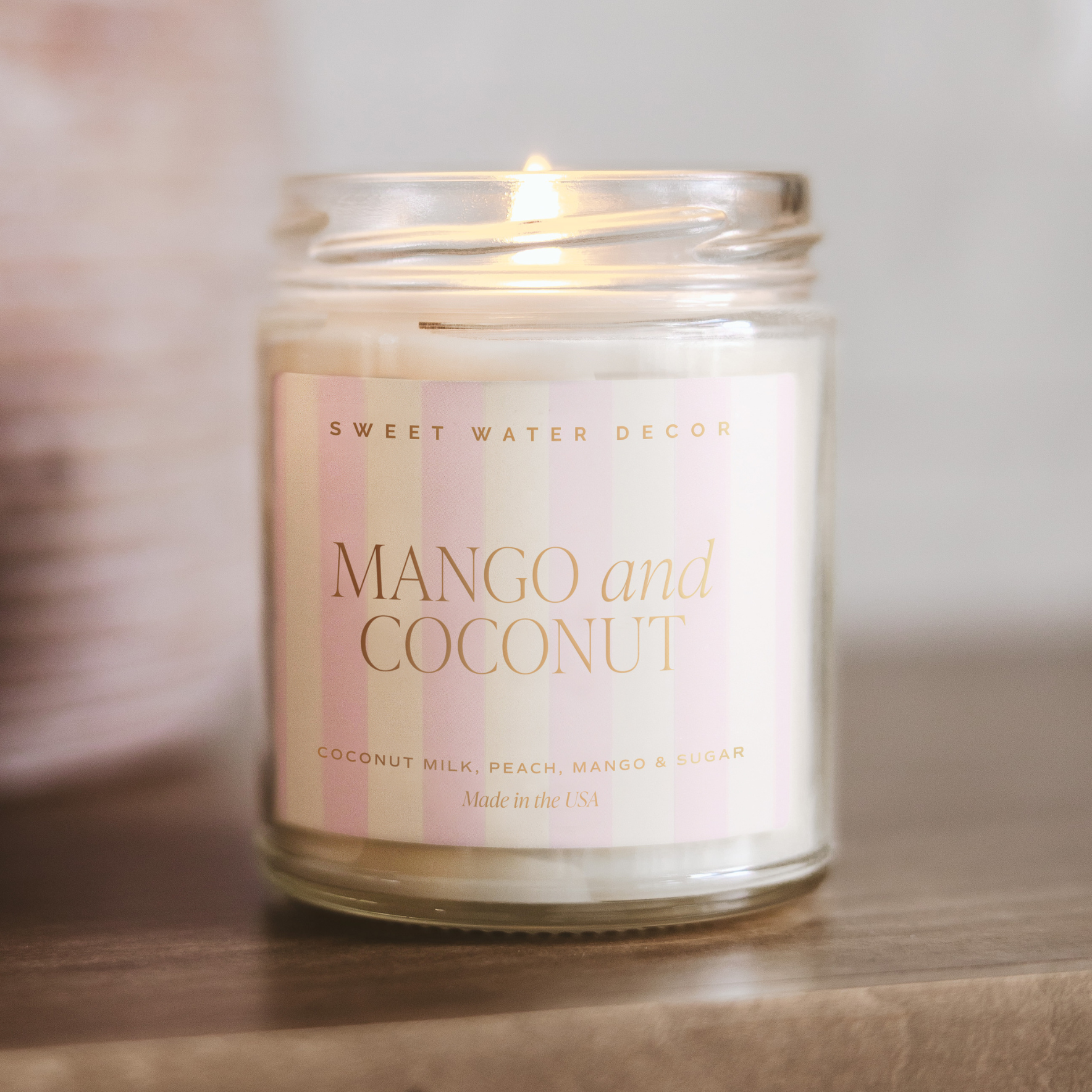 Mango and Coconut Candle
