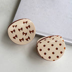 Round Polka Dot Clip