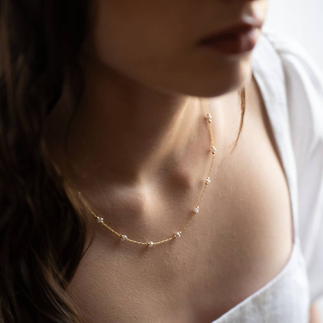Pearl Chain Necklace