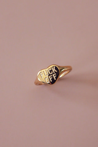 F*ck Off Heart Ring