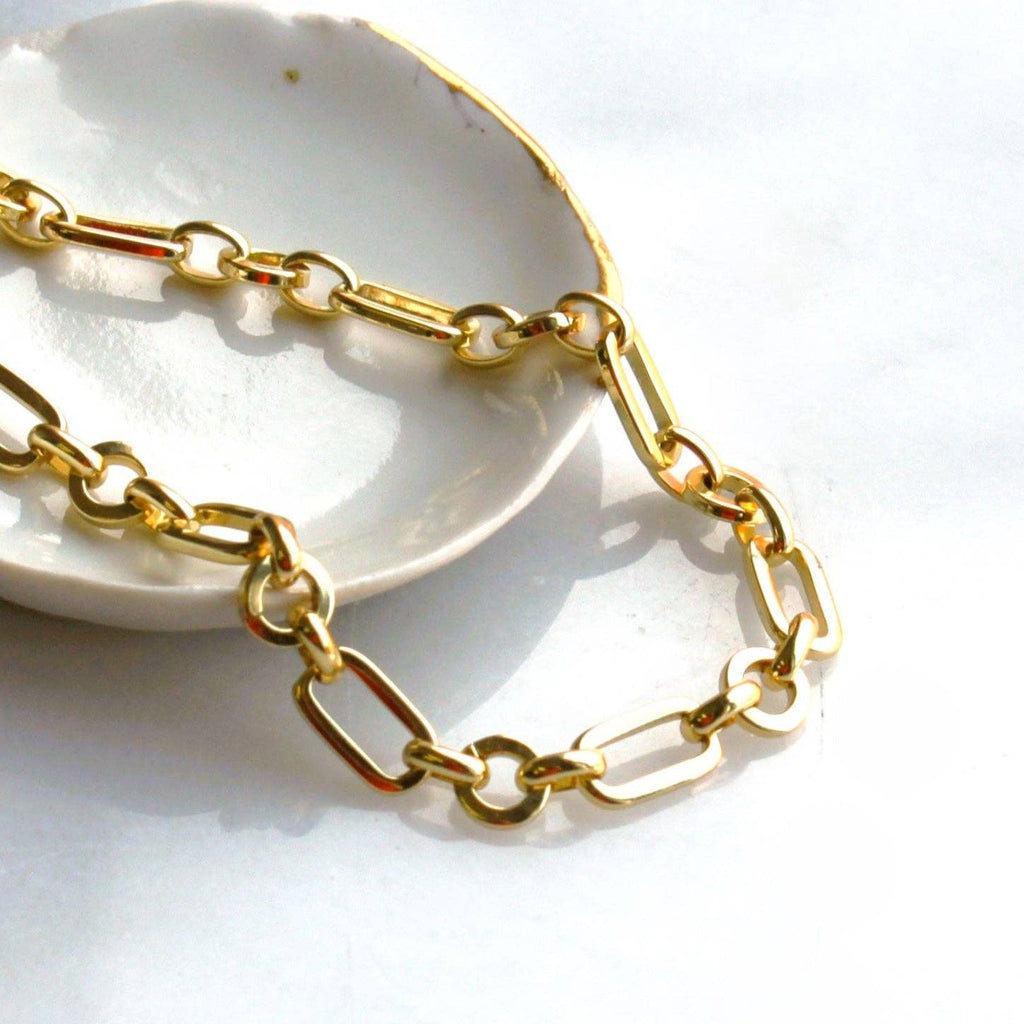 Caris Gold Chain Necklace