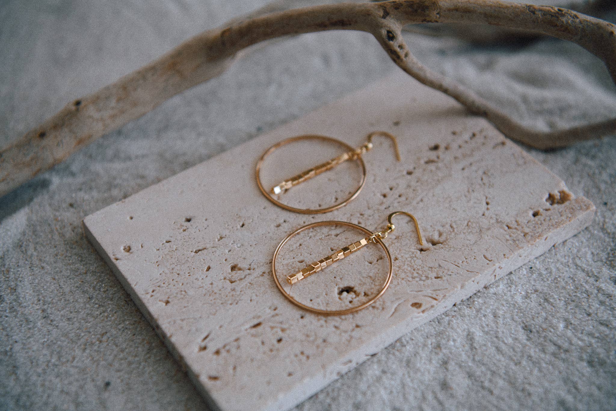 Pearl Hoop Earrings