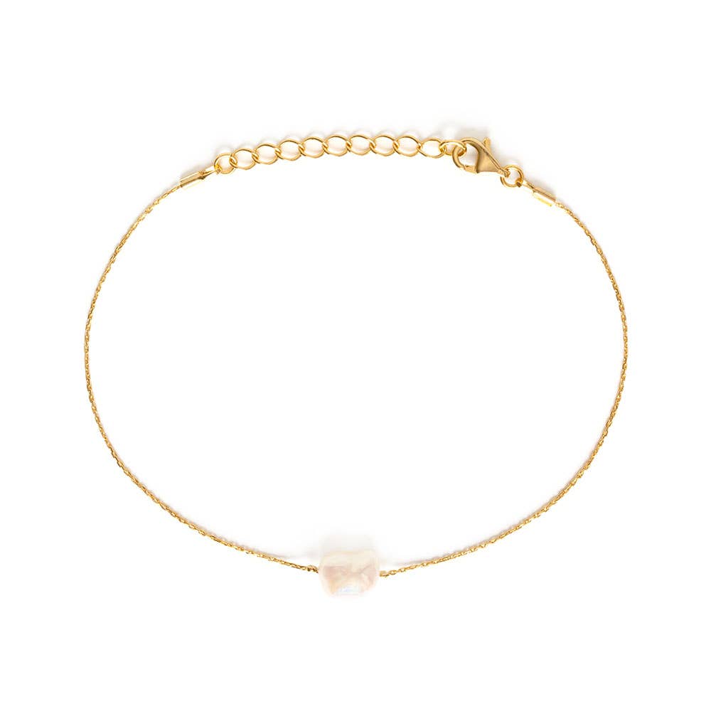 Pearl Chain Bracelet