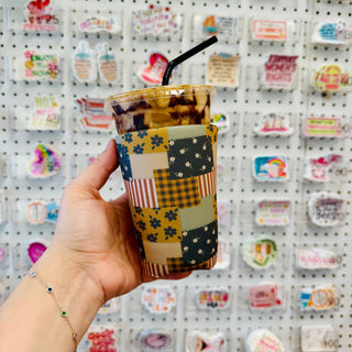 Fall Scraps Pattern Koozie