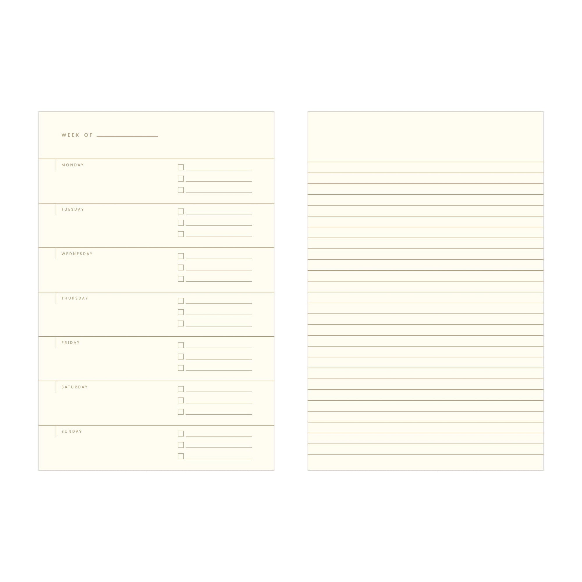 Weekly Planner