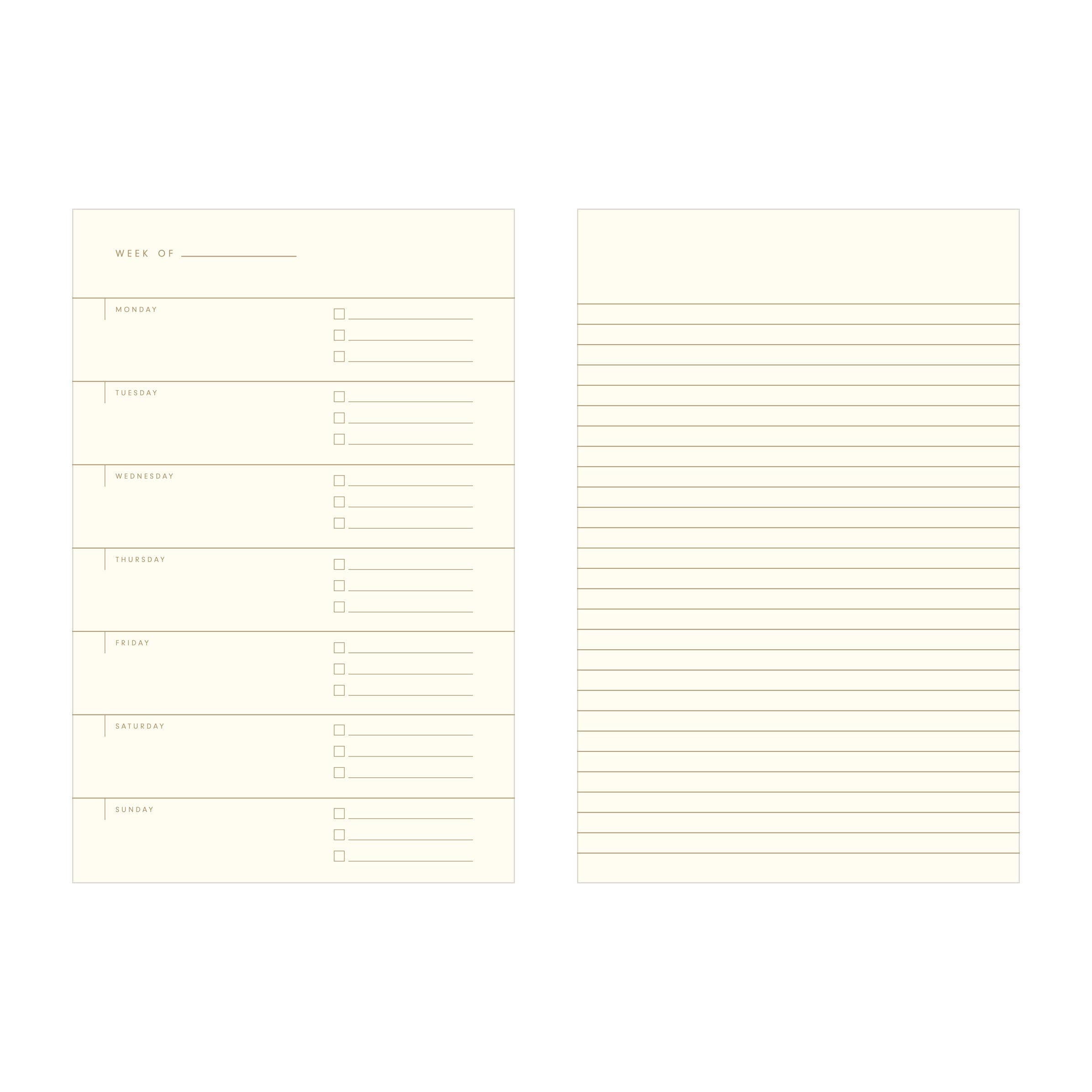 Weekly Planner