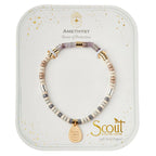 Amethyst Intention Charm Bracelet