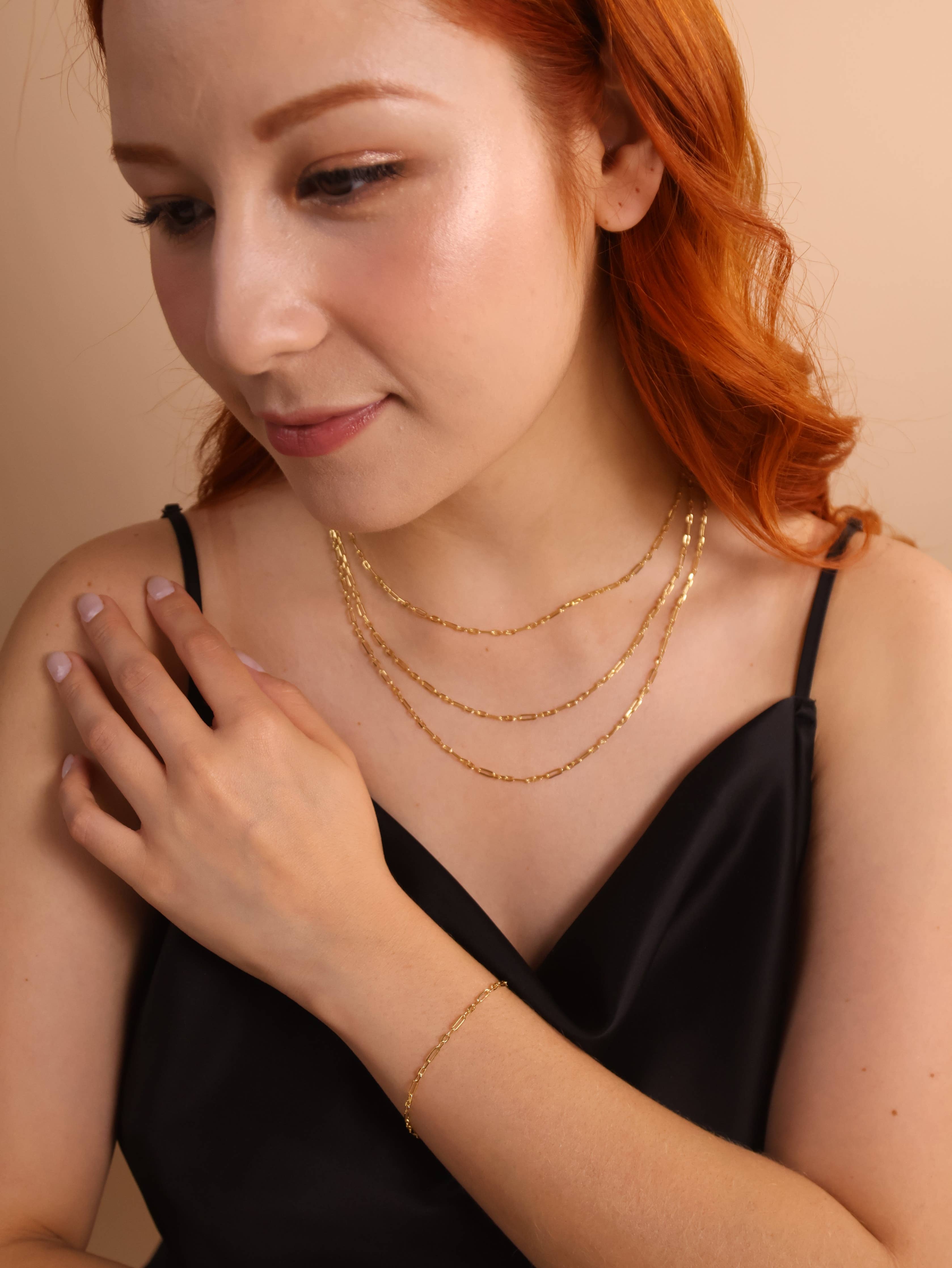 Alternate Paperclip Bracelet