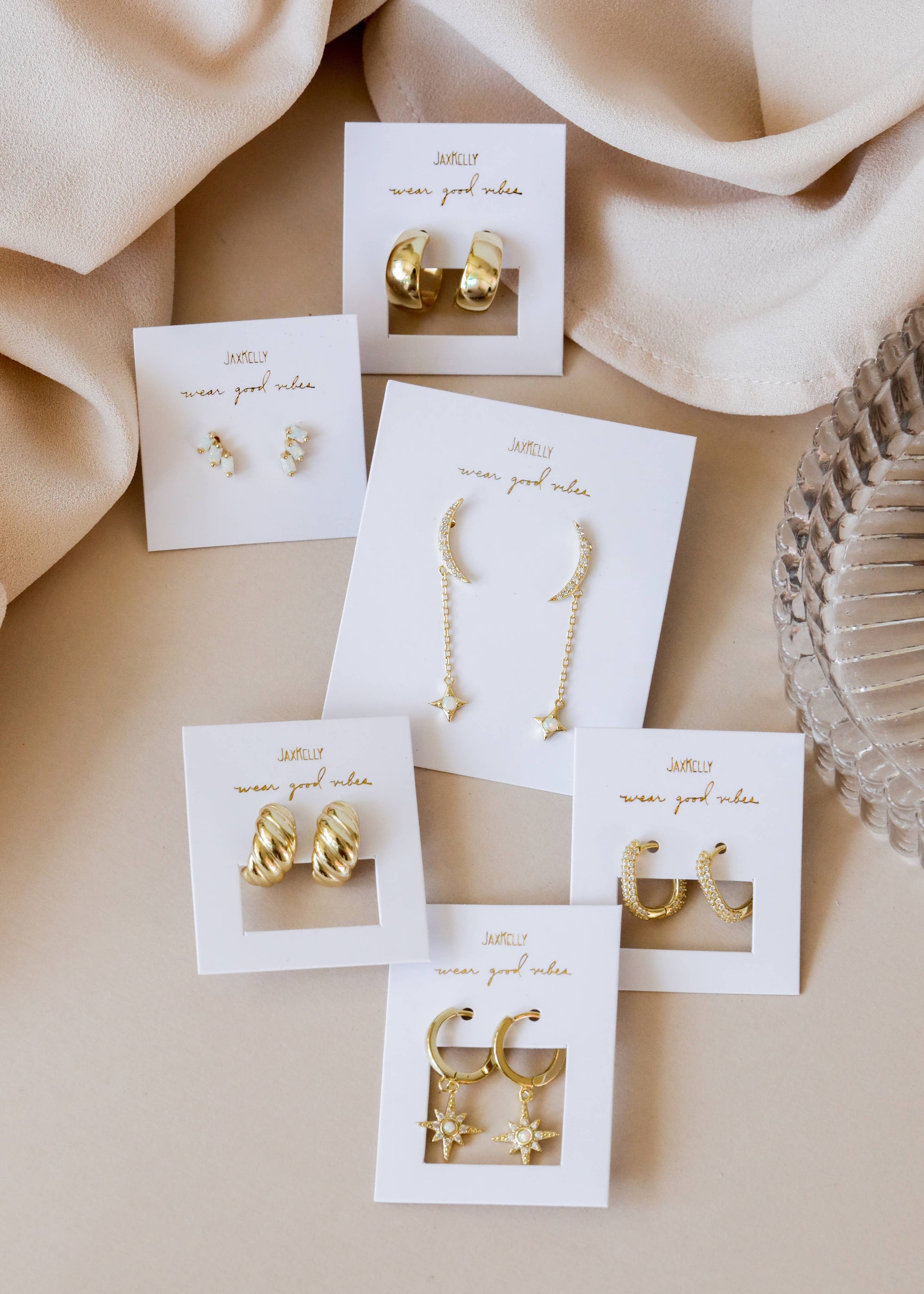 Gold Hoop Earrings